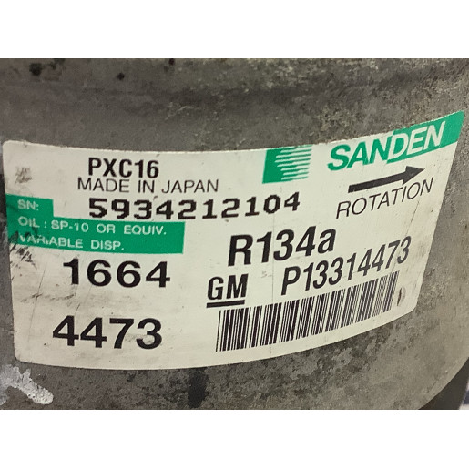 Компрессор кондиционера Opel Insignia 2008-2013 P13314473