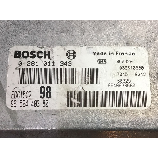 Блок управління двигуном Fiat Scudo 2004-2006 9659440380