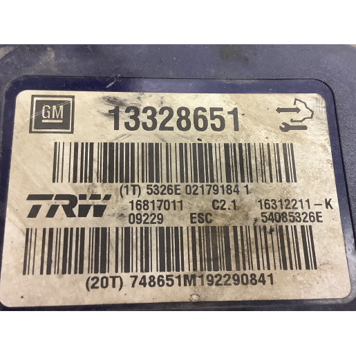 Блок ABS Opel Insignia 2008-2013 13328651