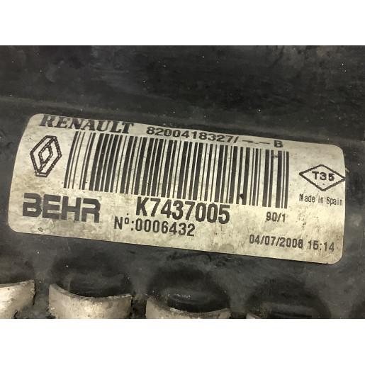 Радиатор охлаждения двигателя Renault Kangoo 2008-2016 8200418328