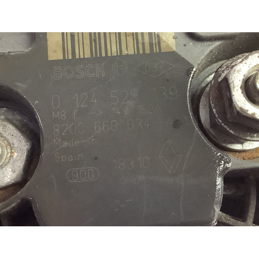 Генератор Bosch 150 А 14 В Renault Kangoo 2008-2016 8200660034