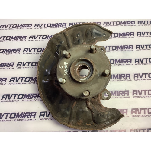 Кулак поворотный с ABS (цапфа) передний правый 30 зубов Toyota Avensis T25 2003-2008 4321105060