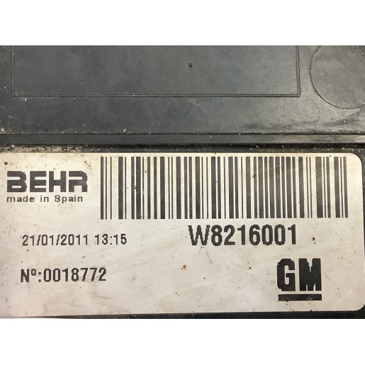 Диффузор 1.7 CDTI Евро 5 13356283 Опель Мерива B Opel Meriva B