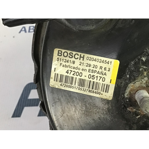 Вакуумний підсилювач гальм комплектний Toyota Avensis T25 2003- 4720005170