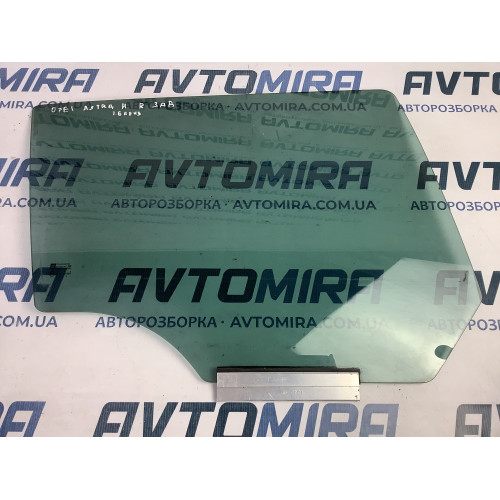 Стекло двери задней правой Опель Астра Opel Astra H (2007-2010) 93183276