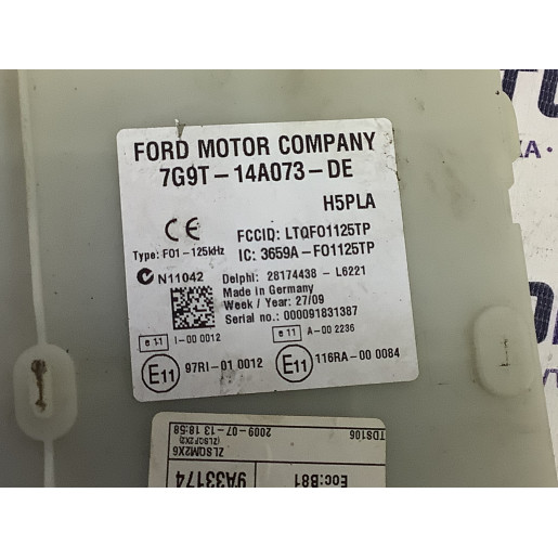Комплект электроники  Ford Mondeo 4 2007-2014 6G9112A650CG