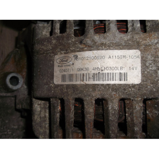 Генератор 4M5T10300LB Форд Фокус 1.8 TDCI