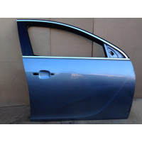 Двері передні праві колір голубий Opel Insignia 2008-2013 22944167