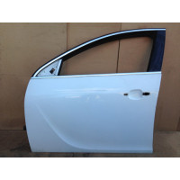 Дверь передняя левая цвет белый Opel Insignia 2008-2013 22944168
