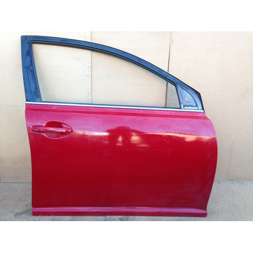 Дверь передняя правая цвет красный Тойота Авенсис Toyota Avensis T25 2003-2008
